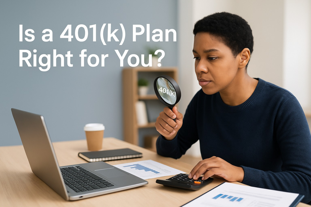 Is a 401k plan right for you Title image