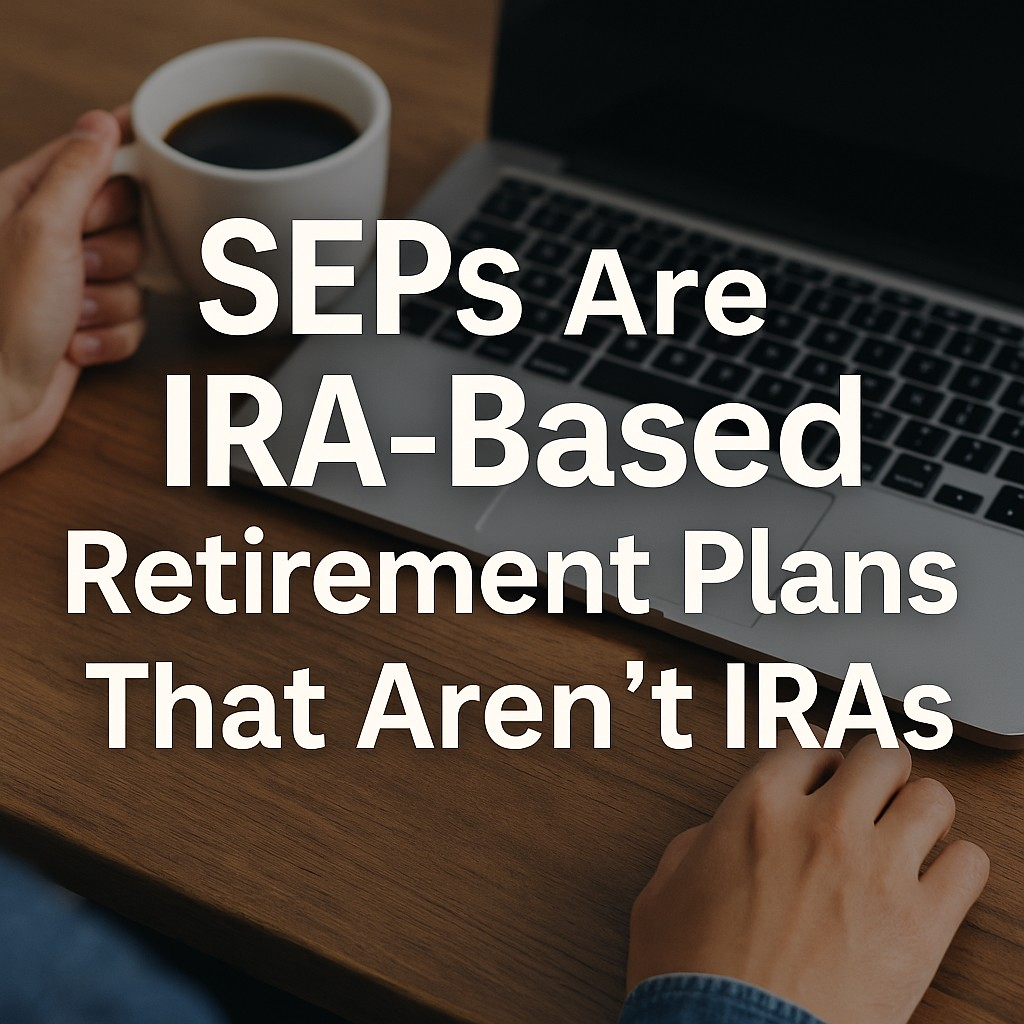 SEPs are IRA Based Retirement Plans