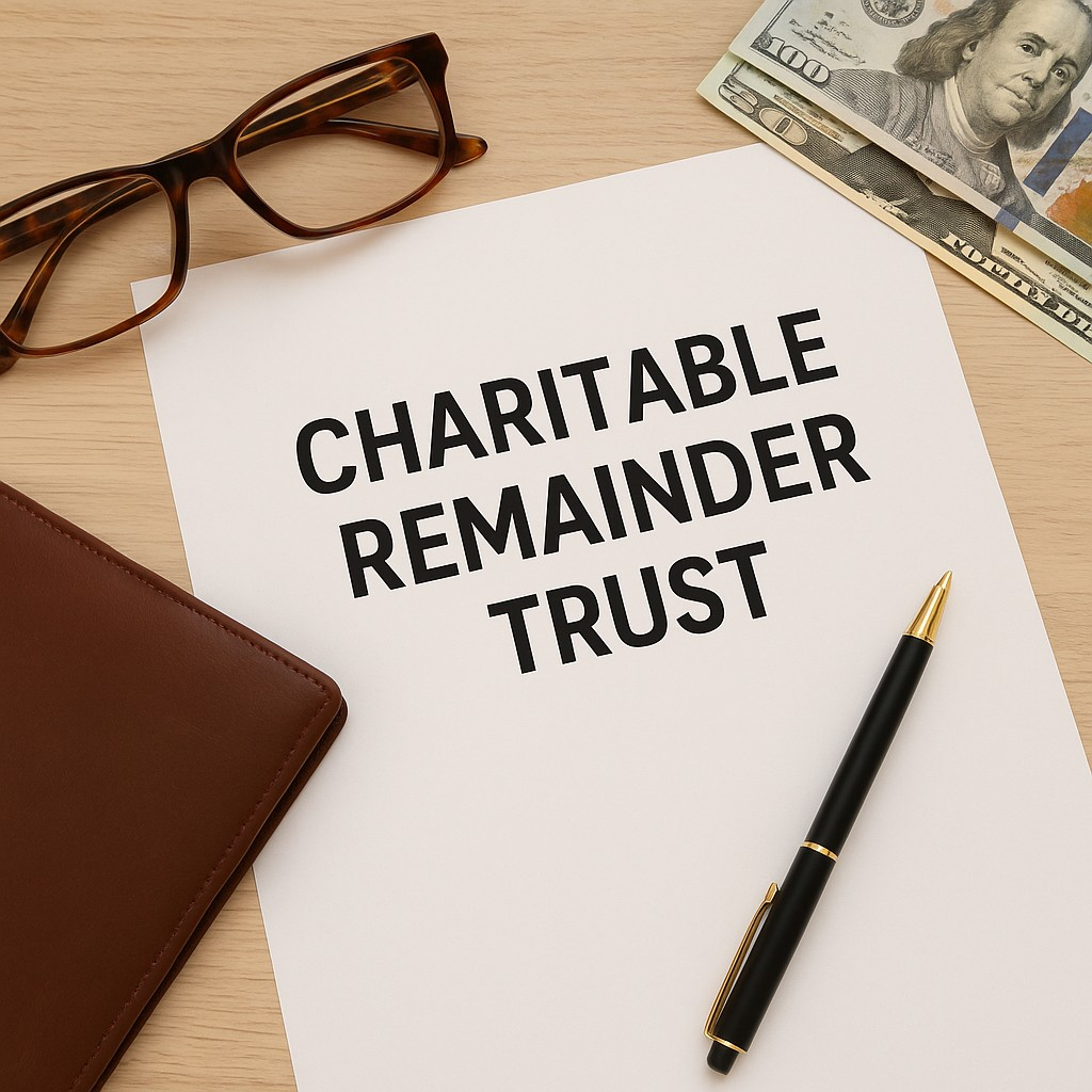 Understanding Charitable Remainder Trusts CRTs A Powerful Tax and Legacy Planning Tool Title page