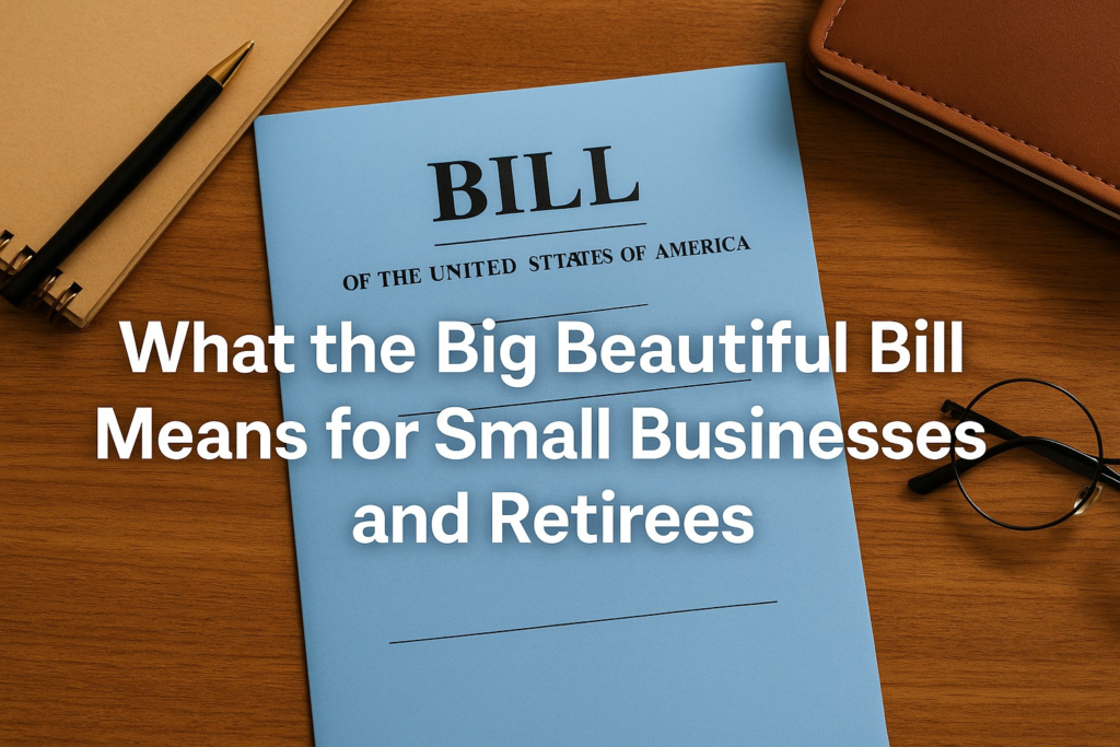 What the Big Beautiful Bill Means for Retirees and Small Business Owners Tittle