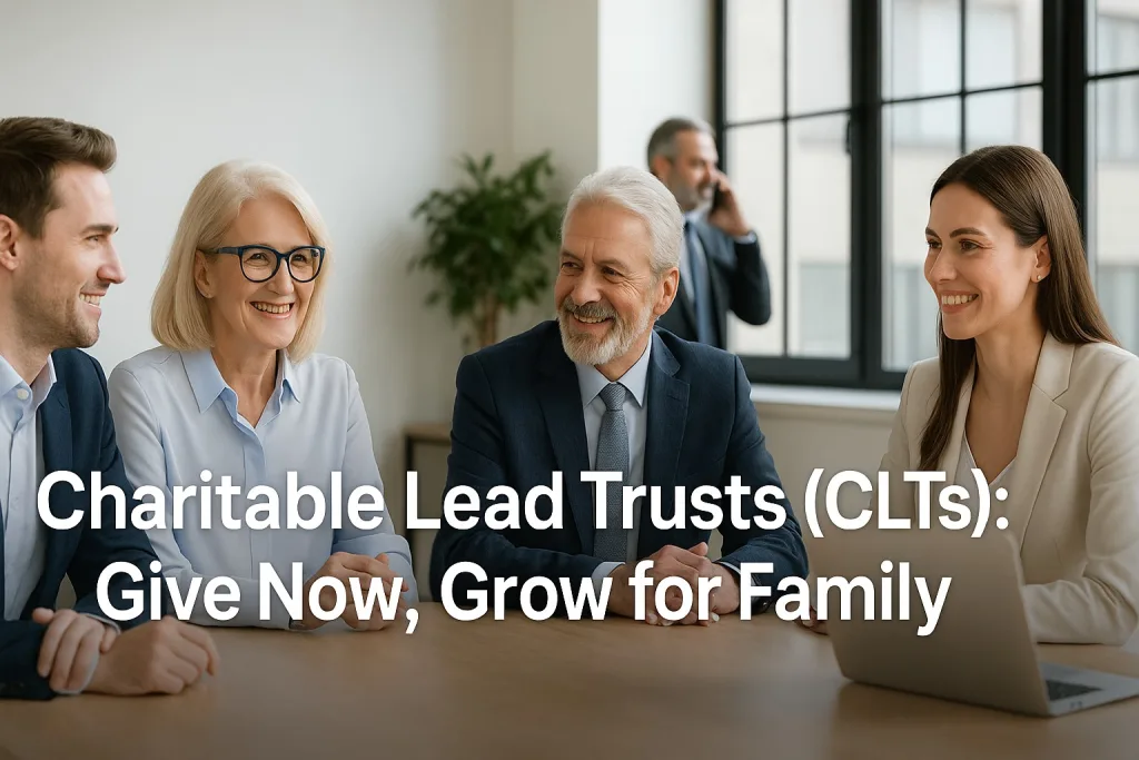Charitable Lead Trusts Give Now and Grow for Family title