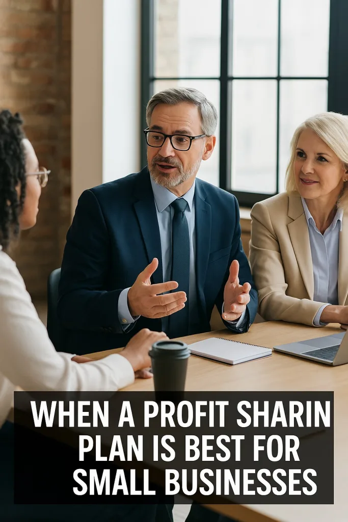 When a profit sharing plan is best for small businesses title