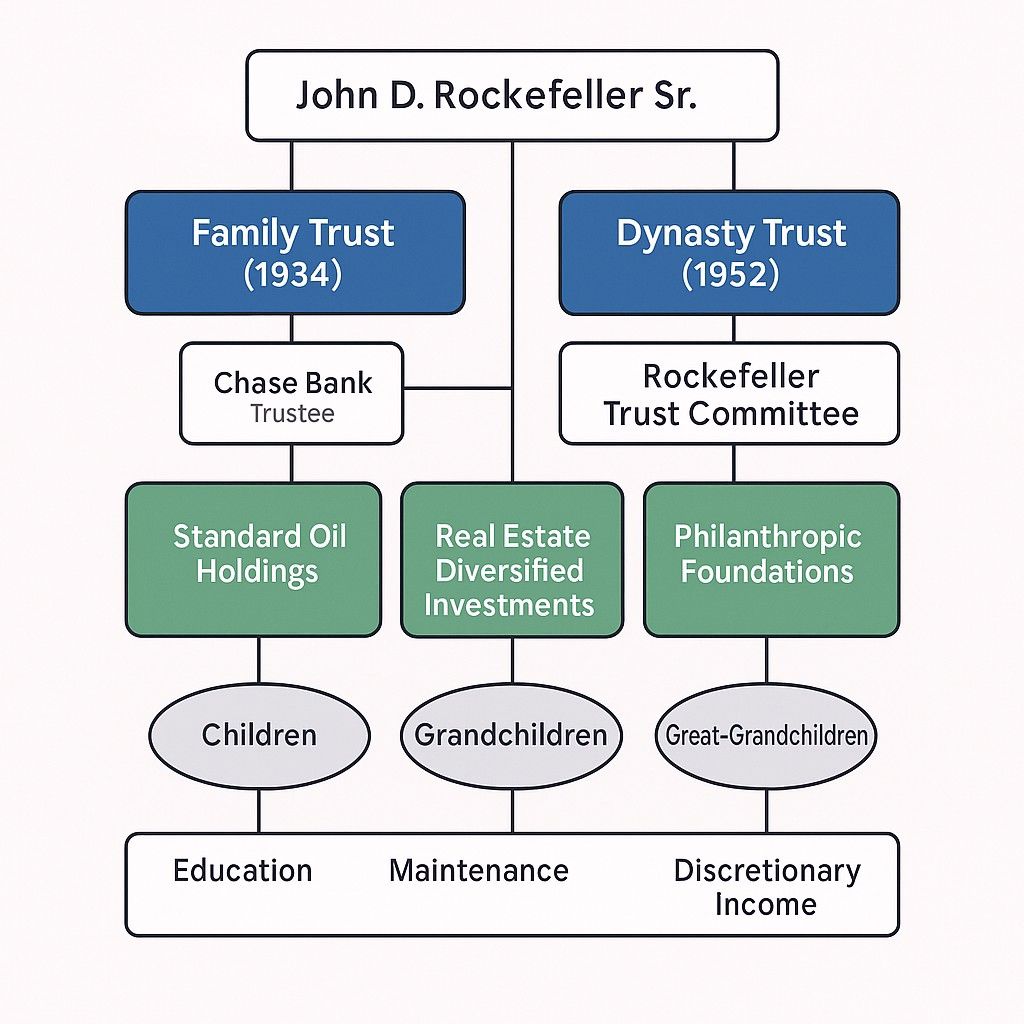 Rockefeller Trust Structure