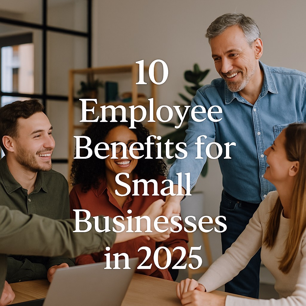 10 Employee Benefits for Small Businesses in 2025