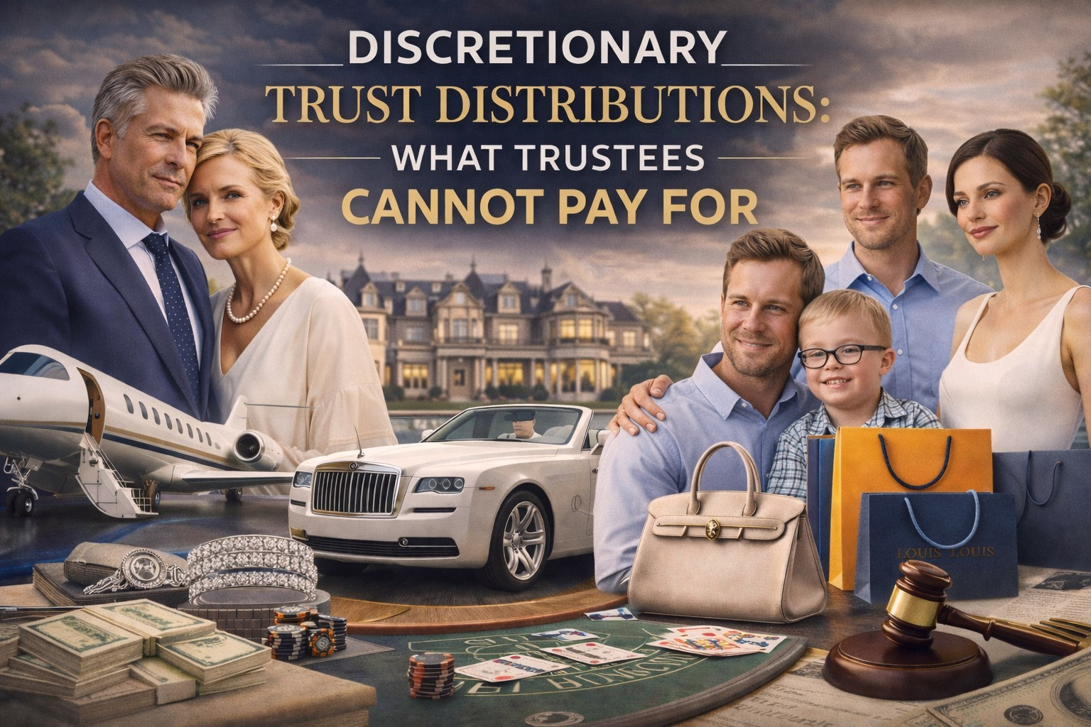 Discretionary Trust Distributions What trustees cannot pay for title 1