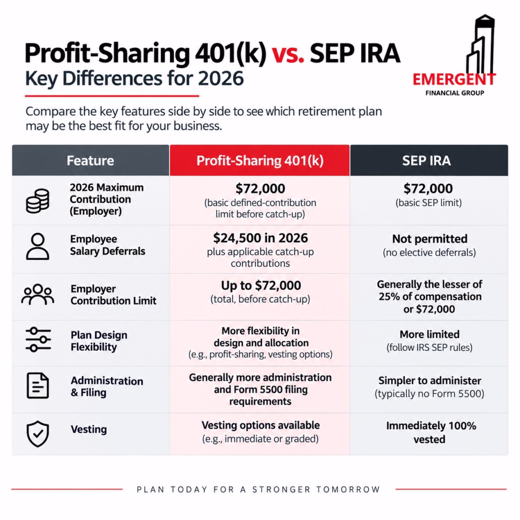 Profit-Sharing 401(k) vs. SEP IRA: Which Is Right for Your Small Business? 3 Profit Sharing 401k vs SEP IRA Which Is Right for Your Small Business no title image1